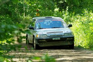 Nick Lyle / Kevin Dobrowolski Honda Civic Si on SS11, Anchor Hill NB.