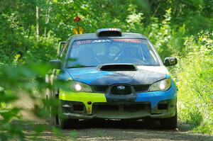 Colin Gleason / Quinn Trumbower Subaru Impreza 2.5RS on SS11, Anchor Hill NB.