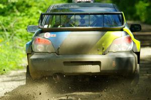 Colin Gleason / Quinn Trumbower Subaru Impreza 2.5RS on SS11, Anchor Hill NB.