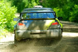 Colin Gleason / Quinn Trumbower Subaru Impreza 2.5RS on SS11, Anchor Hill NB.