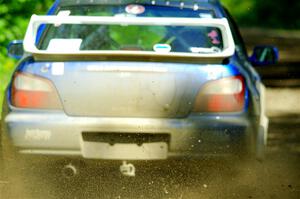 Kristen Tabor / Jan Tabor Subaru WRX on SS11, Anchor Hill NB.