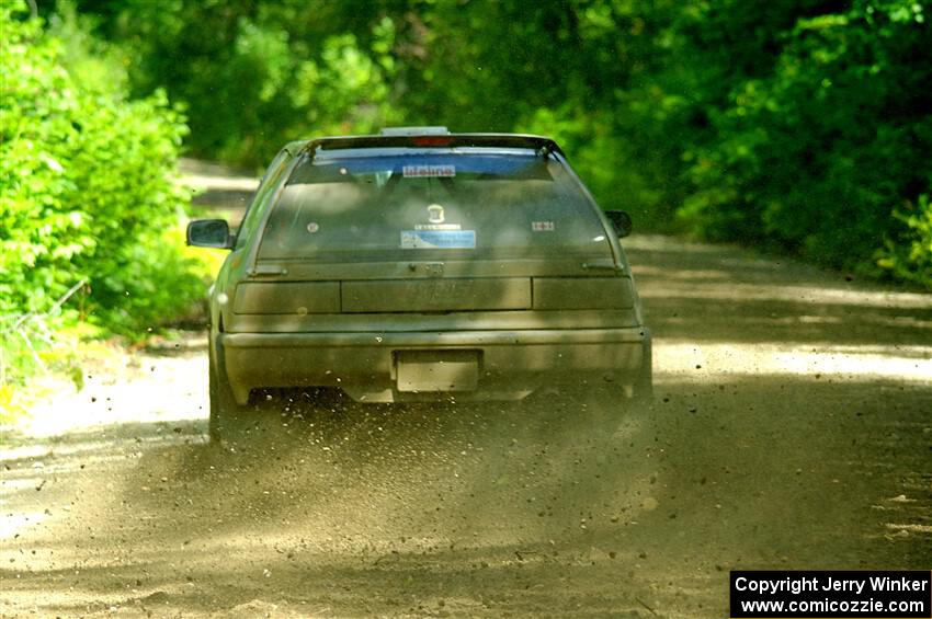 Nick Lyle / Kevin Dobrowolski Honda Civic Si on SS11, Anchor Hill NB.