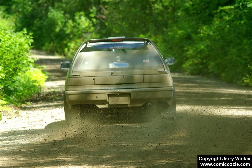 Nick Lyle / Kevin Dobrowolski Honda Civic Si on SS11, Anchor Hill NB.