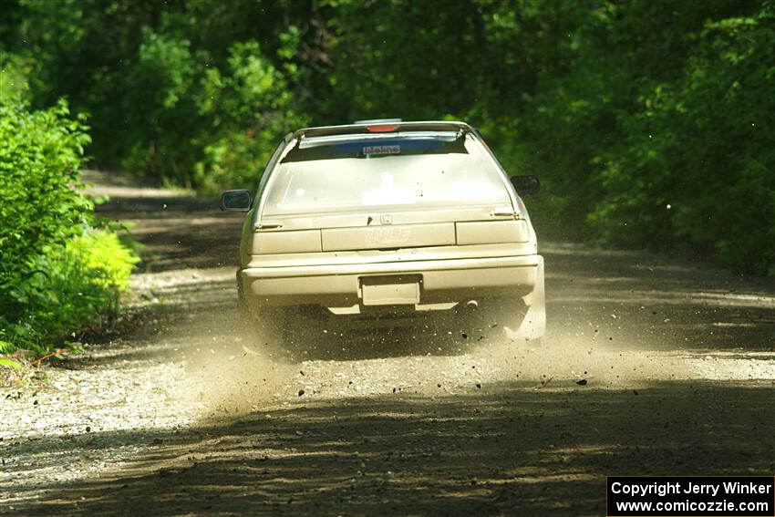 Nick Lyle / Kevin Dobrowolski Honda Civic Si on SS11, Anchor Hill NB.