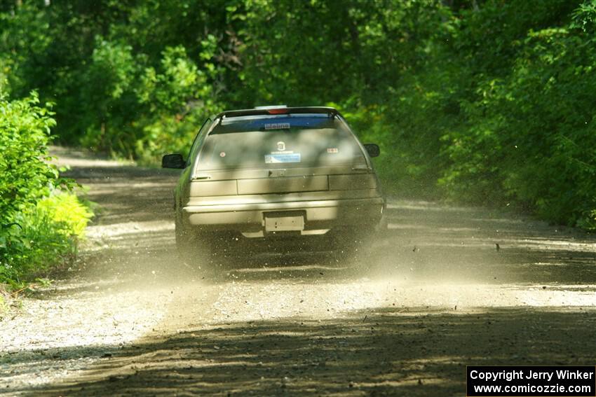 Nick Lyle / Kevin Dobrowolski Honda Civic Si on SS11, Anchor Hill NB.