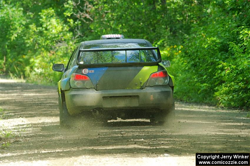 Colin Gleason / Quinn Trumbower Subaru Impreza 2.5RS on SS11, Anchor Hill NB.