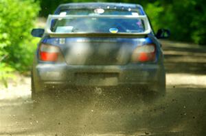 Kristen Tabor / Jan Tabor Subaru WRX on SS11, Anchor Hill NB.