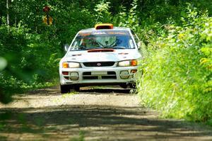 Richard Donovan / Greg Donovan Subaru Impreza on SS11, Anchor Hill NB.