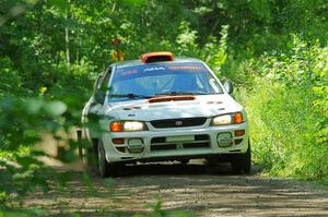 Richard Donovan / Greg Donovan Subaru Impreza on SS11, Anchor Hill NB.