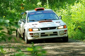 Richard Donovan / Greg Donovan Subaru Impreza on SS11, Anchor Hill NB.