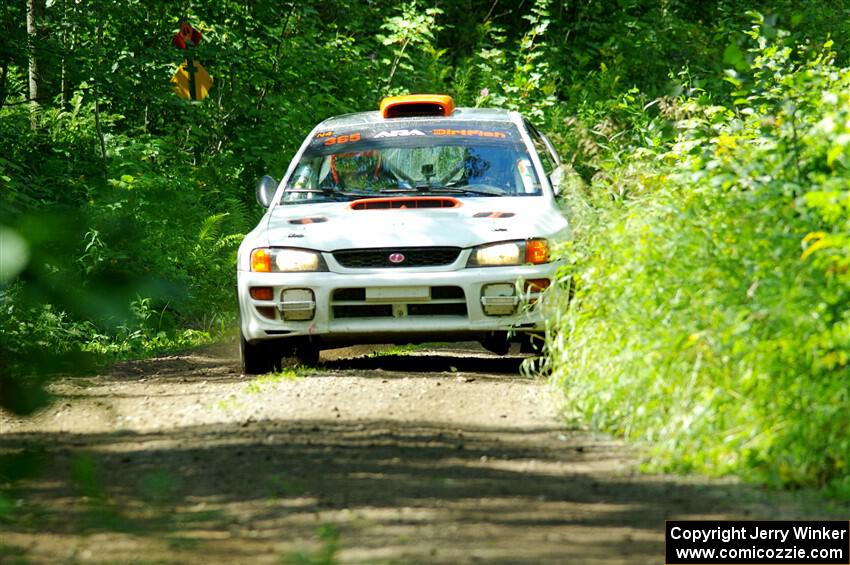 Richard Donovan / Greg Donovan Subaru Impreza on SS11, Anchor Hill NB.