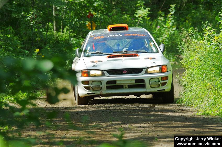 Richard Donovan / Greg Donovan Subaru Impreza on SS11, Anchor Hill NB.