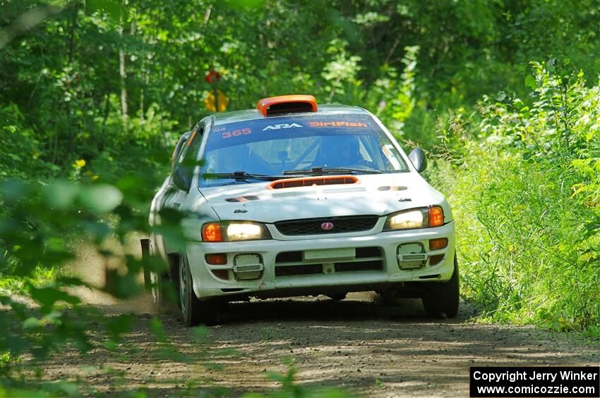 Richard Donovan / Greg Donovan Subaru Impreza on SS11, Anchor Hill NB.