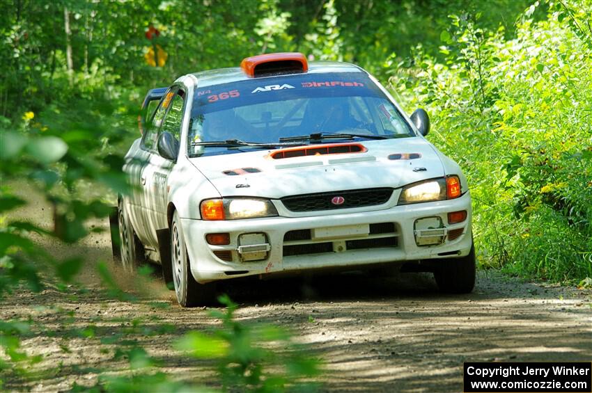 Richard Donovan / Greg Donovan Subaru Impreza on SS11, Anchor Hill NB.