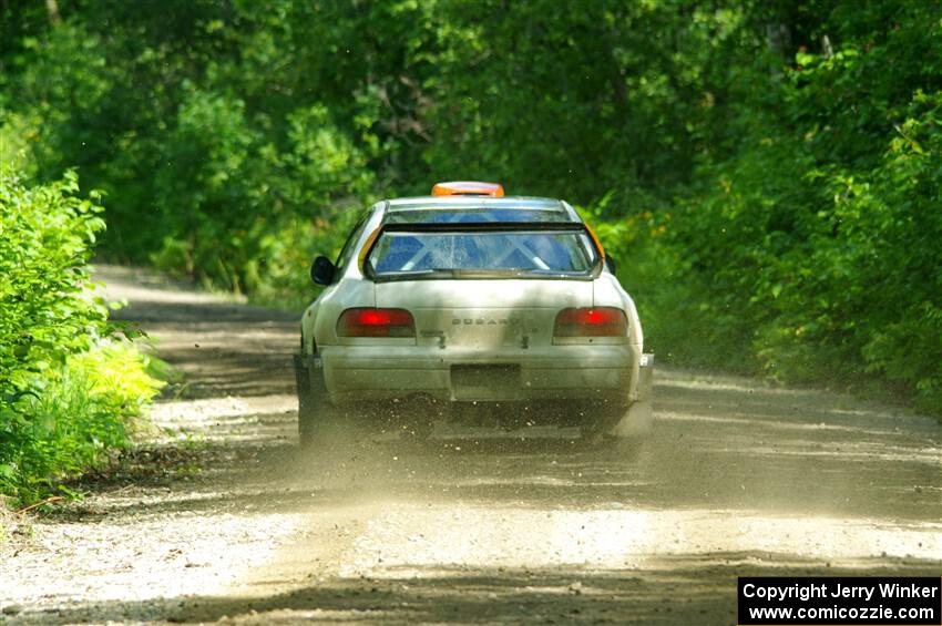 Richard Donovan / Greg Donovan Subaru Impreza on SS11, Anchor Hill NB.