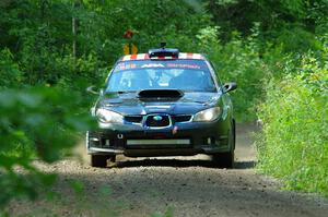 Matt James / Jackie James Subaru Impreza on SS11, Anchor Hill NB.