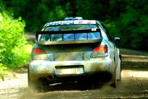 Matt James / Jackie James Subaru Impreza on SS11, Anchor Hill NB.