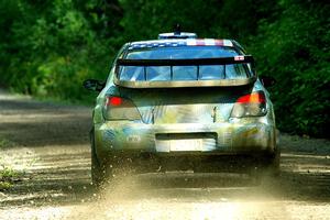 Matt James / Jackie James Subaru Impreza on SS11, Anchor Hill NB.