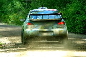 Matt James / Jackie James Subaru Impreza on SS11, Anchor Hill NB.