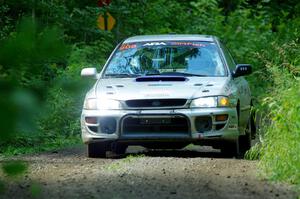 Madelyn Tabor / Sophia McKee Subaru Impreza 2.5RS on SS11, Anchor Hill NB.