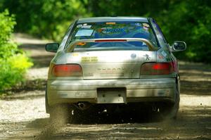 Madelyn Tabor / Sophia McKee Subaru Impreza 2.5RS on SS11, Anchor Hill NB.