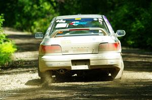 Madelyn Tabor / Sophia McKee Subaru Impreza 2.5RS on SS11, Anchor Hill NB.