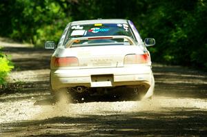 Madelyn Tabor / Sophia McKee Subaru Impreza 2.5RS on SS11, Anchor Hill NB.