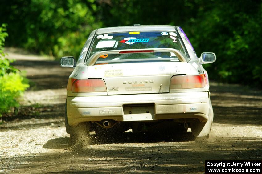 Madelyn Tabor / Sophia McKee Subaru Impreza 2.5RS on SS11, Anchor Hill NB.