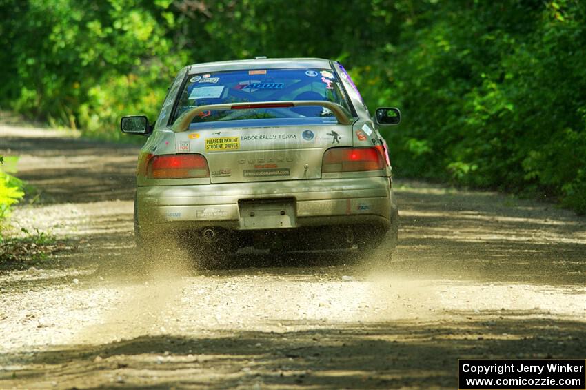 Madelyn Tabor / Sophia McKee Subaru Impreza 2.5RS on SS11, Anchor Hill NB.