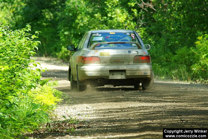 Madelyn Tabor / Sophia McKee Subaru Impreza 2.5RS on SS11, Anchor Hill NB.