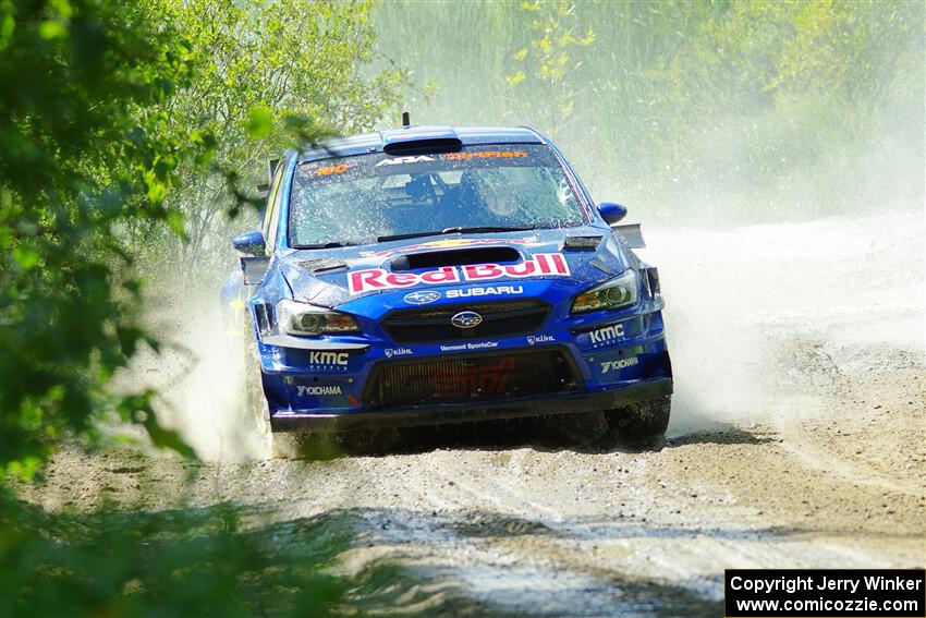 Brandon Semenuk / Keaton Williams Subaru WRX STi on SS12, Height o' Land II.