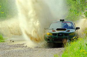 Dave Carapetyan / John Hall Subaru WRX STi on SS12, Height o' Land II.