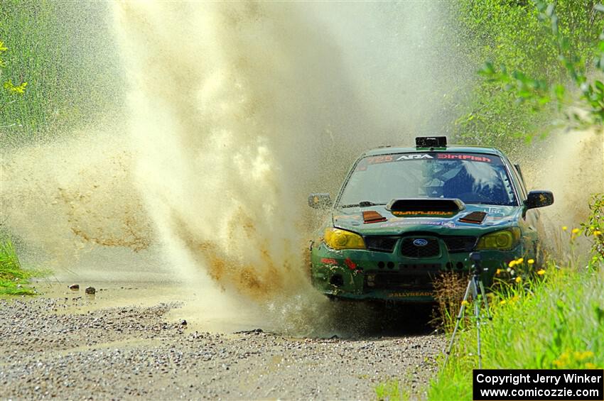 Dave Carapetyan / John Hall Subaru WRX STi on SS12, Height o' Land II.