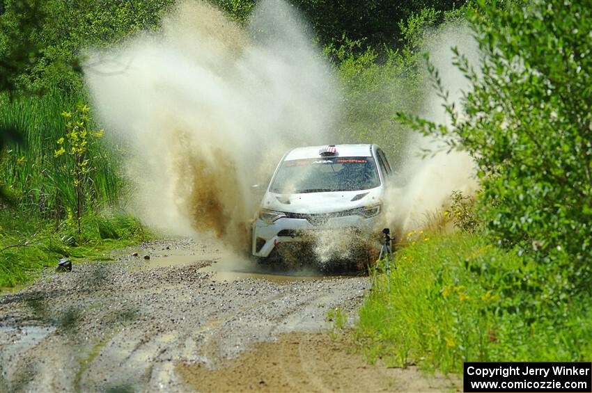 Alejandro Perusina / Andres Bautista Toyota RAV4 on SS12, Height o' Land II.