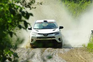 Alejandro Perusina / Andres Bautista Toyota RAV4 on SS12, Height o' Land II.