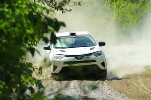 Alejandro Perusina / Andres Bautista Toyota RAV4 on SS12, Height o' Land II.