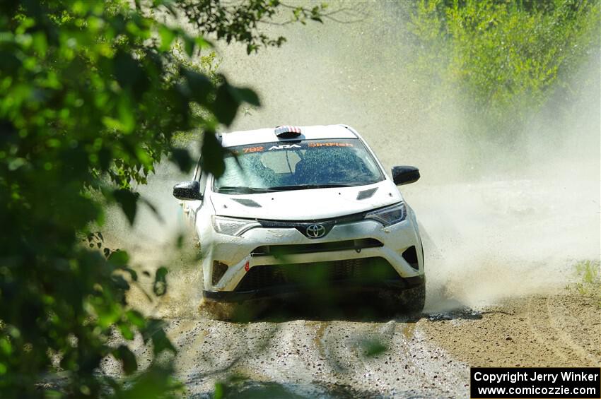 Alejandro Perusina / Andres Bautista Toyota RAV4 on SS12, Height o' Land II.