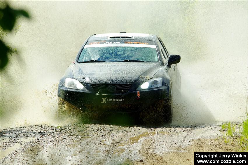 Michael Hooper / Claudia Barbera-Pullen Lexus IS350 on SS12, Height o' Land II.