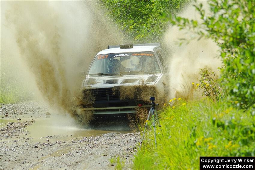 Micah Nickelson / Tyler Ptacek VW Golf on SS12, Height o' Land II.