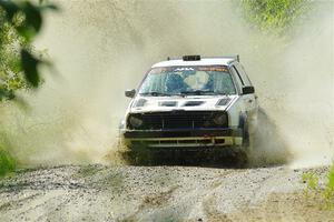 Micah Nickelson / Tyler Ptacek VW Golf on SS12, Height o' Land II.