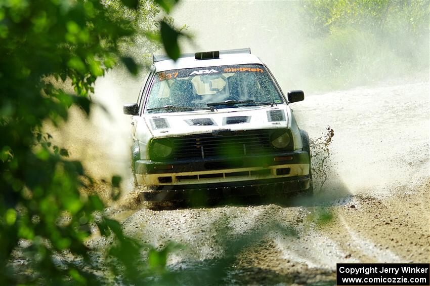 Micah Nickelson / Tyler Ptacek VW Golf on SS12, Height o' Land II.