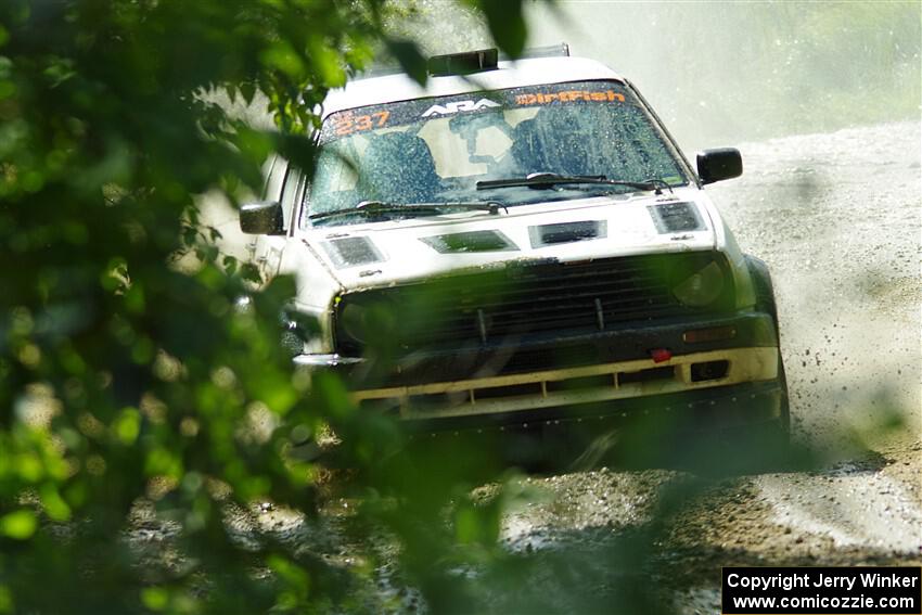 Micah Nickelson / Tyler Ptacek VW Golf on SS12, Height o' Land II.