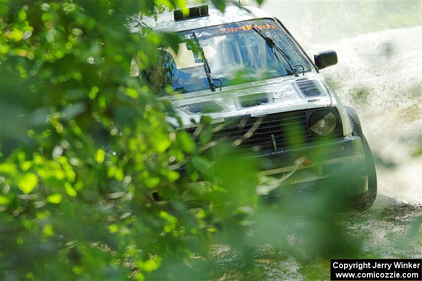 Micah Nickelson / Tyler Ptacek VW Golf on SS12, Height o' Land II.