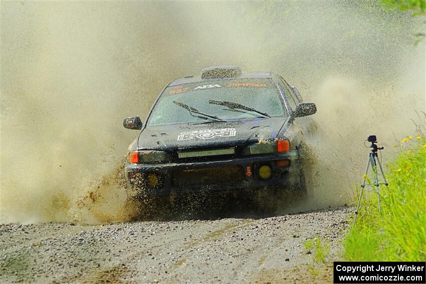 Jacob Despain / Michael Despain Subaru Impreza 2.5RS on SS12, Height o' Land II.