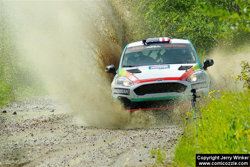 Lucy Block / Michelle Miller Ford Fiesta Rally3 on SS12, Height o' Land II.