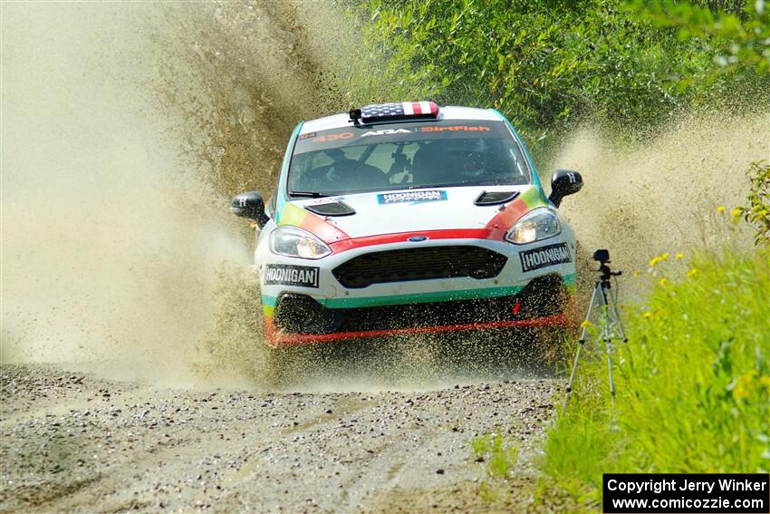 Lucy Block / Michelle Miller Ford Fiesta Rally3 on SS12, Height o' Land II.