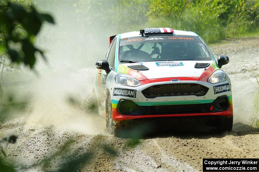 Lucy Block / Michelle Miller Ford Fiesta Rally3 on SS12, Height o' Land II.