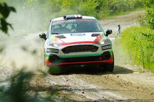 Lucy Block / Michelle Miller Ford Fiesta Rally3 on SS12, Height o' Land II.