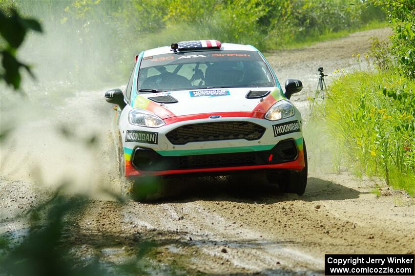 Lucy Block / Michelle Miller Ford Fiesta Rally3 on SS12, Height o' Land II.