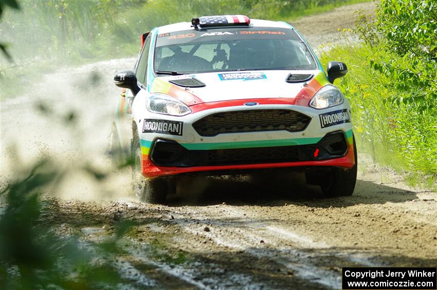 Lucy Block / Michelle Miller Ford Fiesta Rally3 on SS12, Height o' Land II.